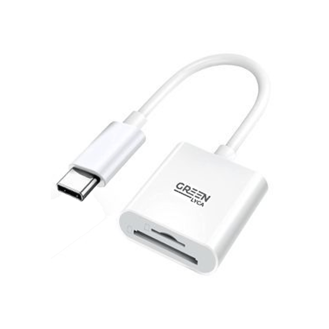 Adaptador GreenLyca Leitor Cartao Multifuncional Lightning USB 3.0/Micro SD - GL69384