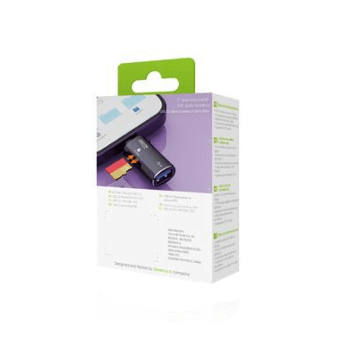 Adaptador GreenLyca Lightning para USB 3.0/Micro SD - GL69693
