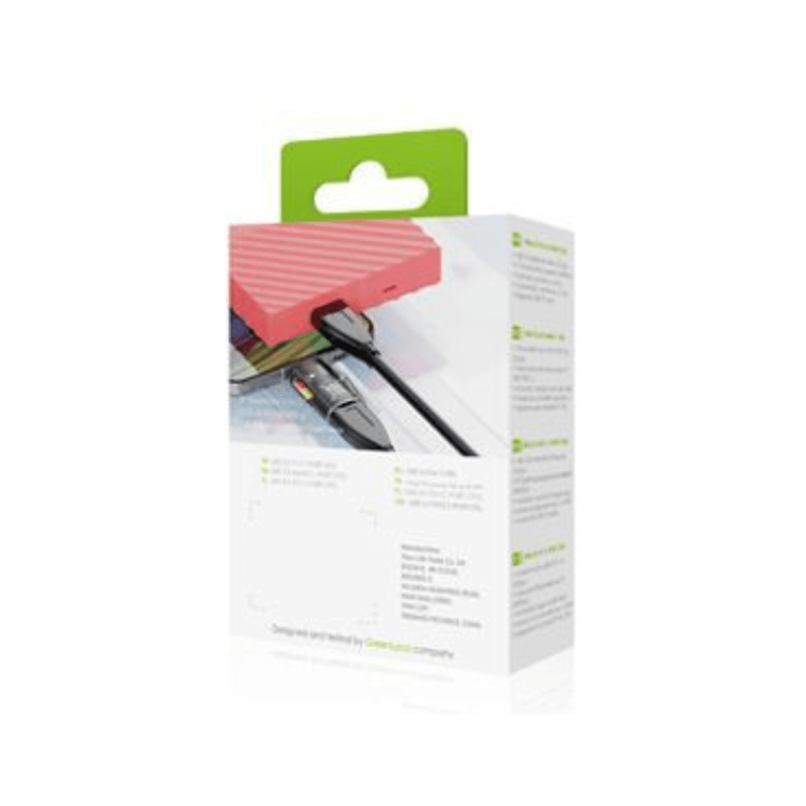 Adaptador GreenLyca USB-C 3.0 para USB-A/Micro SD - GL69692