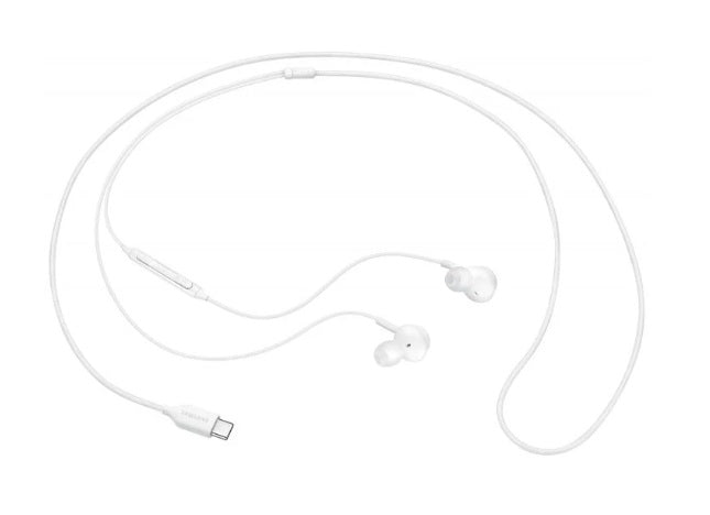 Auriculares c/ Fio Samsung Earphone AKG EO-IC100 Type-C Branco - EO-IC100BWEGEU