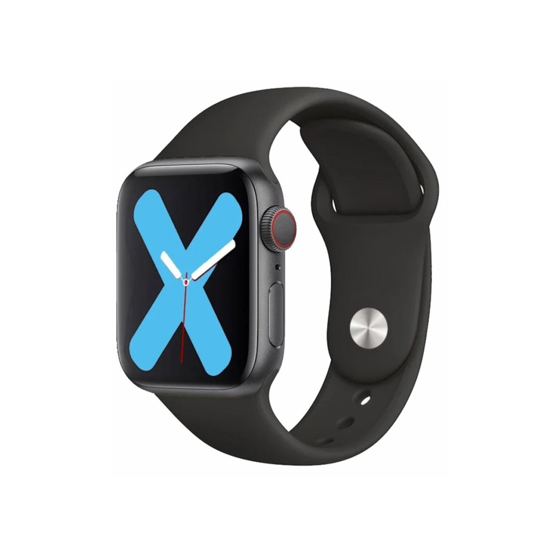 Bracelete Idusd Silicone Para iWatch 42/44/45/46/49MM S/M Preto - S22A