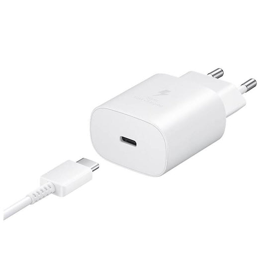 Carragodor Com Cabo Samsung EP-T2510 Fast Charging 25W Branco