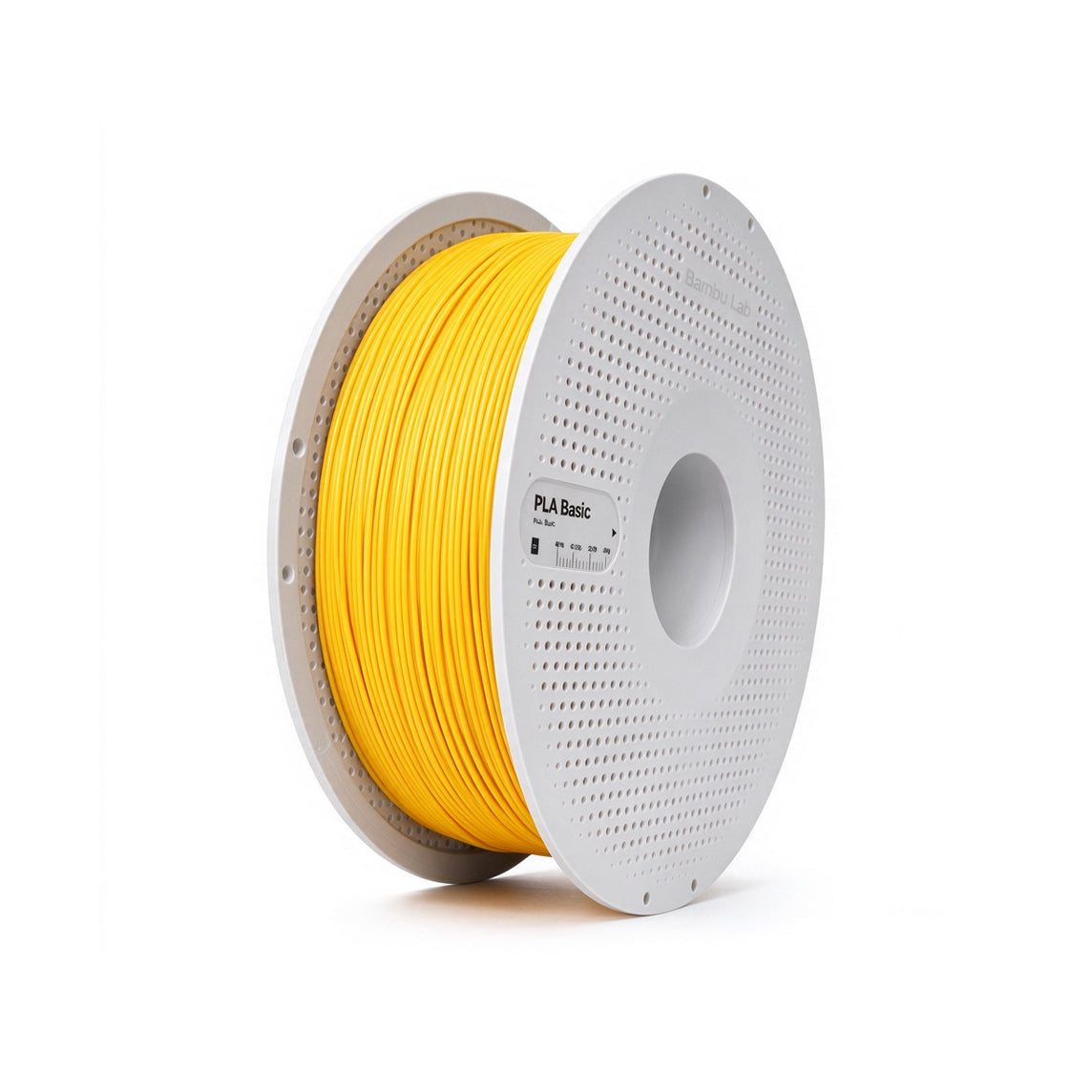 Filamentos BambuLab PLA Basic 1.75mm 1Kg Amarelo - Yellow (10400)