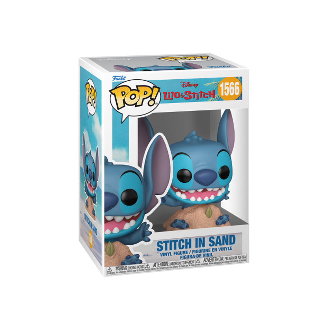 Funko POP! Animation: Disney Lilo & Stitch - Stitch in Sand - #1566