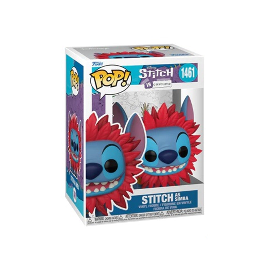 Funko POP! Animation: Disney Stitch in Costume - Stitch as Simba - #1461