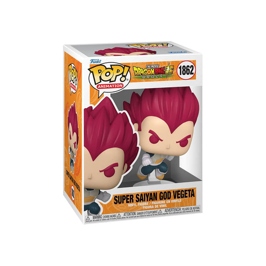 Funko Pop! Animation : The Movie DragonBall Super Broly - Super Saiyan God Vegeta - #1862