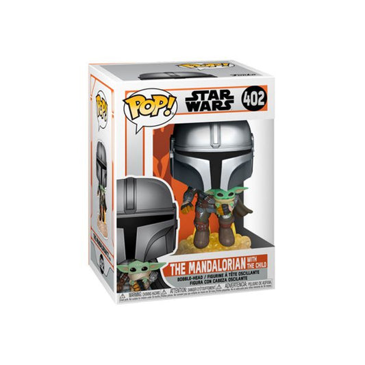 Funko POP! Movie: Star Wars - Mandalorian with The Child - #402