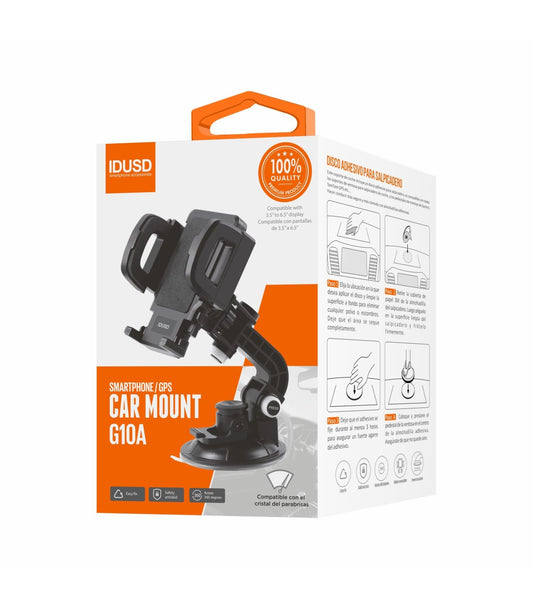 Suporte Idusd Ventosa G10A Preto