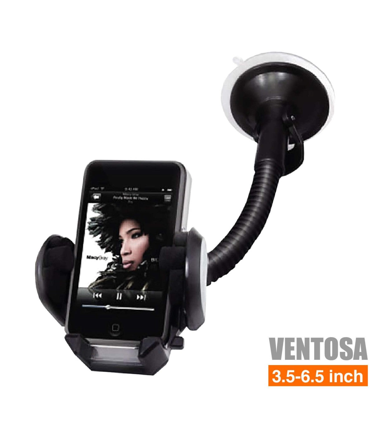 Suporte Idusd Ventosa & Arcondiconado 2 in 1 G20A - Preto