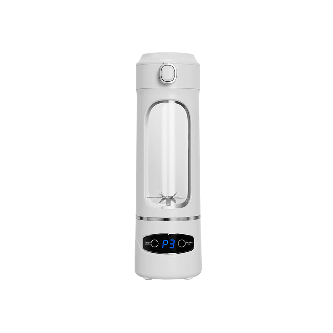 Mini Liquidificador Portatil 450ml Branco - AJ-02