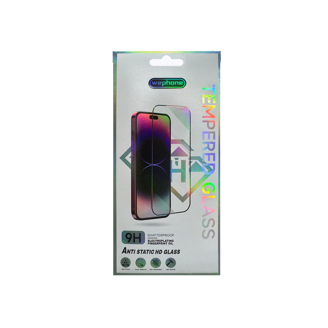 Pelicula Wephone Anti Estática Vidro Temperado Completa 9H