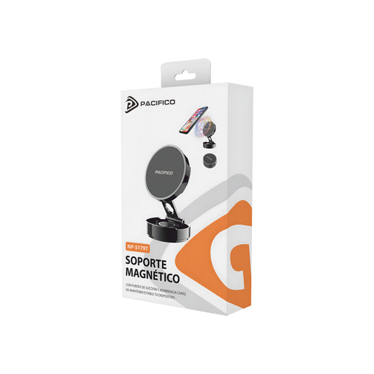 Soporte Pacifico Magnetico Adesivo Preto - NP-S1797