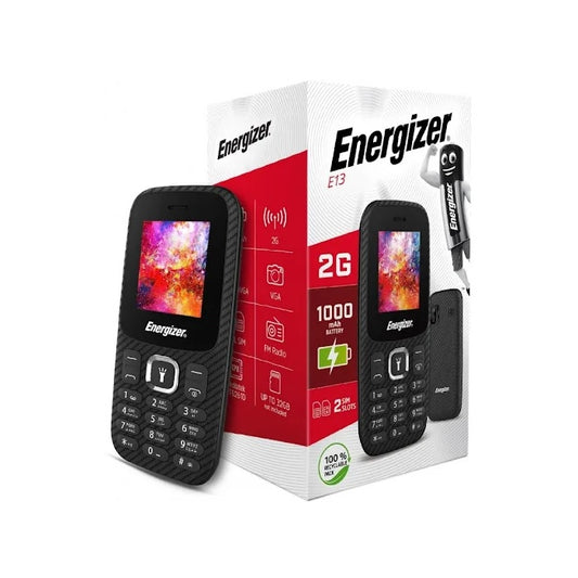 Telemóvel Tecla Energizer Energy E13 2G Dual Sim Preto