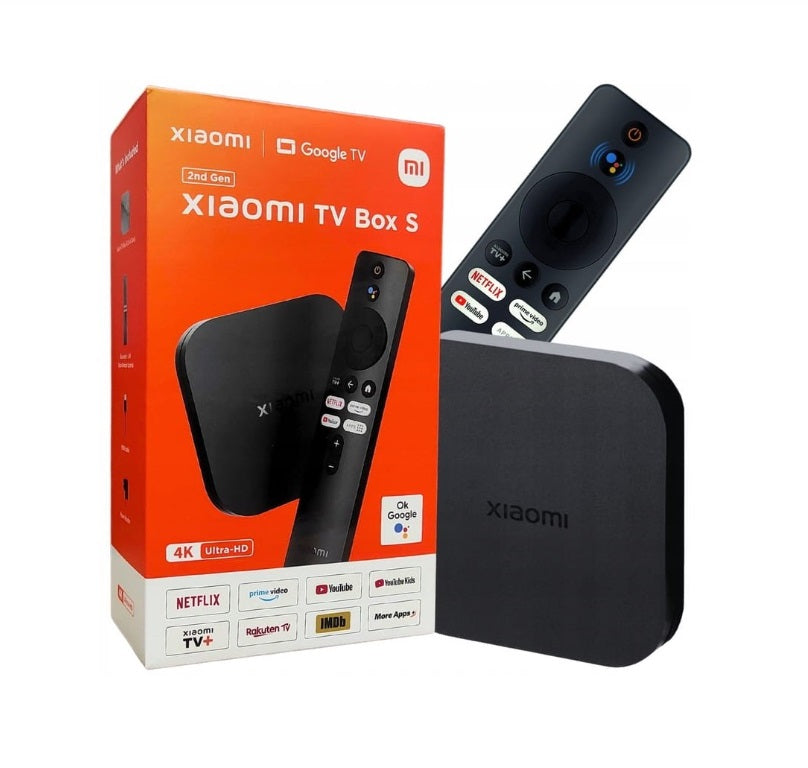 Xiaomi TV Box S (2nd GEN) Google TV 4K Ultra HD - PFJ4151EU