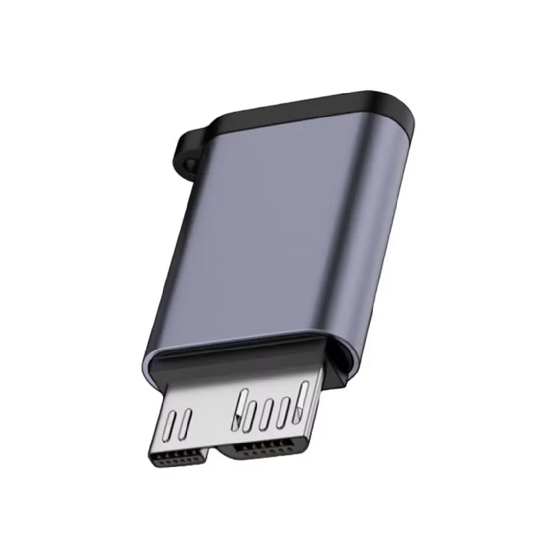 Adaptador FGNS USB-C Hembra a Micro B 3.0 Macho Negro - AD187