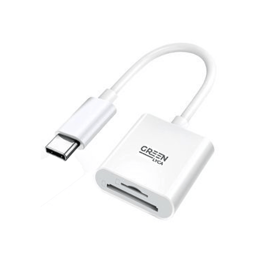 Adaptador GreenLyca Leitor Cartao Multifuncional USB-C USB 3.0/Micro SD - GL69385