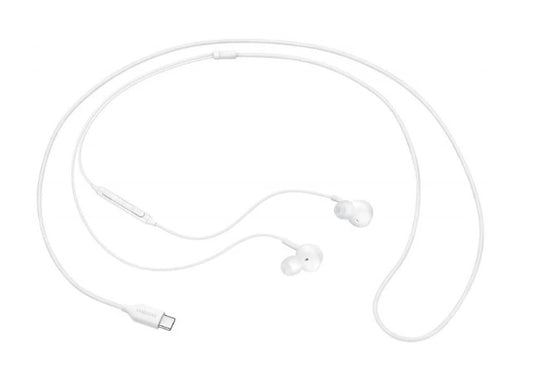 Auriculares c/ Fio Samsung Earphone AKG EO-IC100 Type-C Branco - EO-IC100BWEGEU