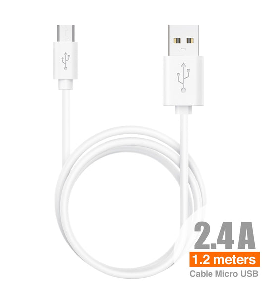 Cabo Idusd Eco C11B Micro Usb 1,2M 2.4A Branco