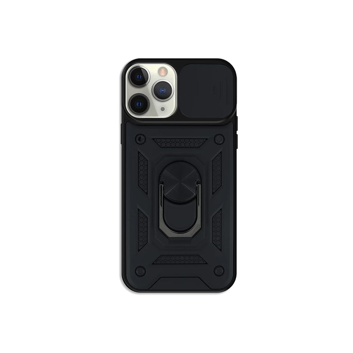 Capa Blindada Com Suporte e Proteção da Camera Deslizante