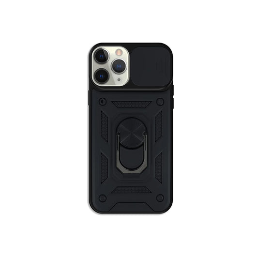 Capa Blindada Com Suporte e Proteção da Camera Deslizante