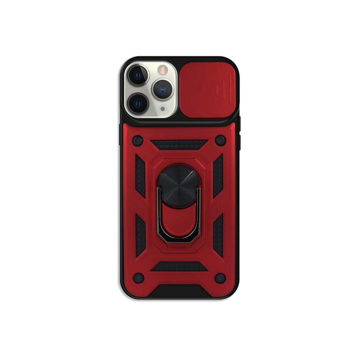 Capa Blindada Com Suporte e Proteção da Camera Deslizante
