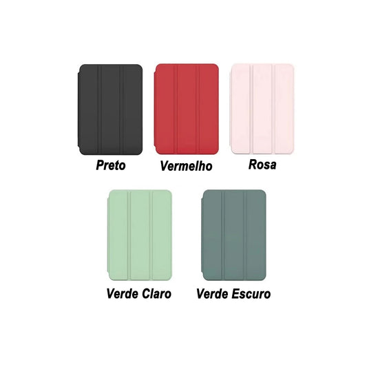 Capa Silicone Apokin Smart FlipCouver Com suport de Caneta Para IPad 13 Pro 2024