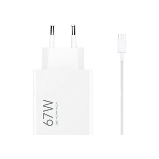 Carregador Xiaomi Mi 67W Charging Combo USB-A Branco - BHR6035EU