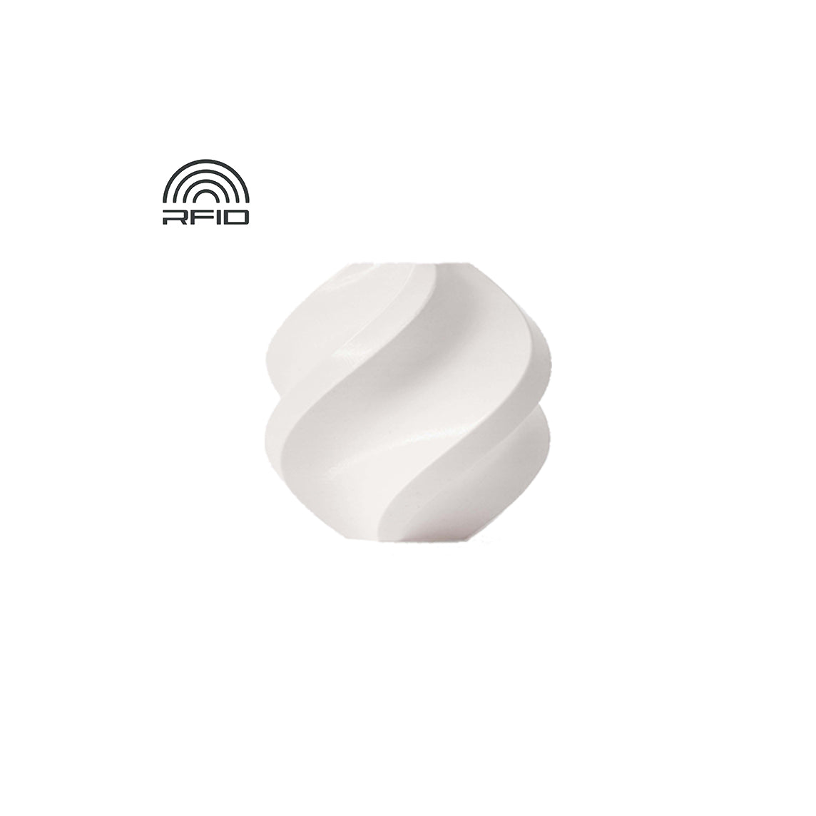 Filamentos BambuLab PLA Basic 1.75mm 1Kg Branco - Jade White(10100)