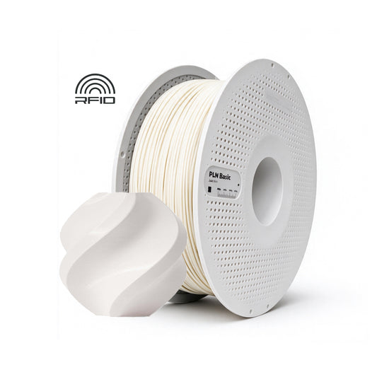 Filamentos BambuLab PLA Basic 1.75mm 1Kg Branco - Jade White(10100)