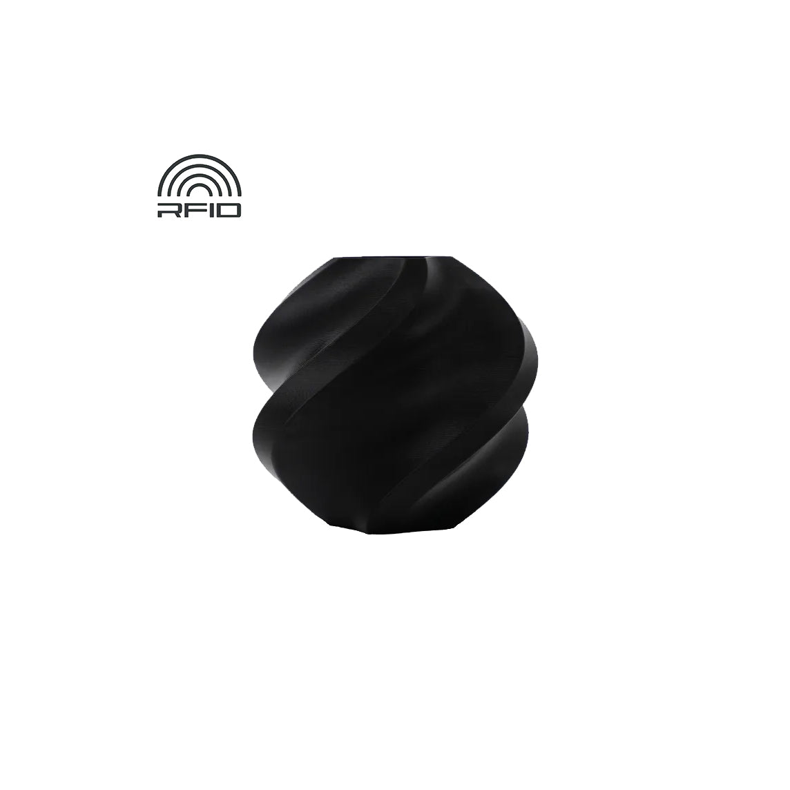 Filamentos Bambu Lab PLA Basic 1.75mm 1Kg Preto - Black (10101)