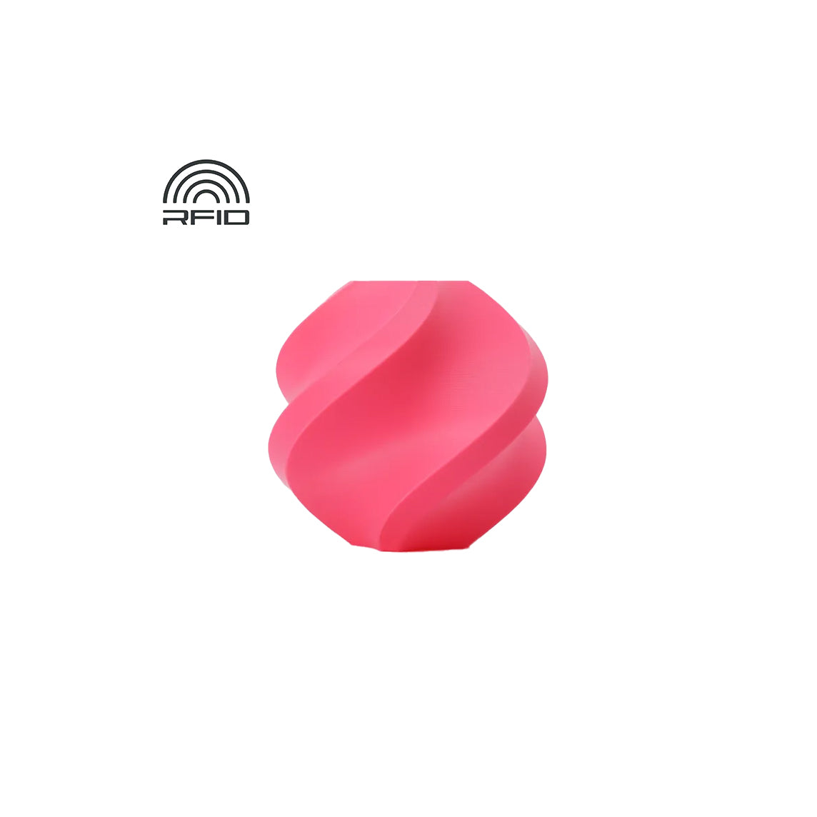 Filamentos BambuLab PLA Basic 1.75mm 1Kg Rosa Choque - Hot Pink (10204)