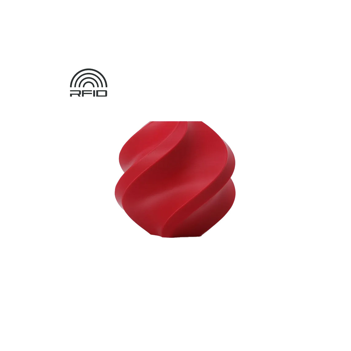 Filamentos BambuLab PLA Basic 1.75mm 1Kg Vermelho Granada - Maroon Red (10205)