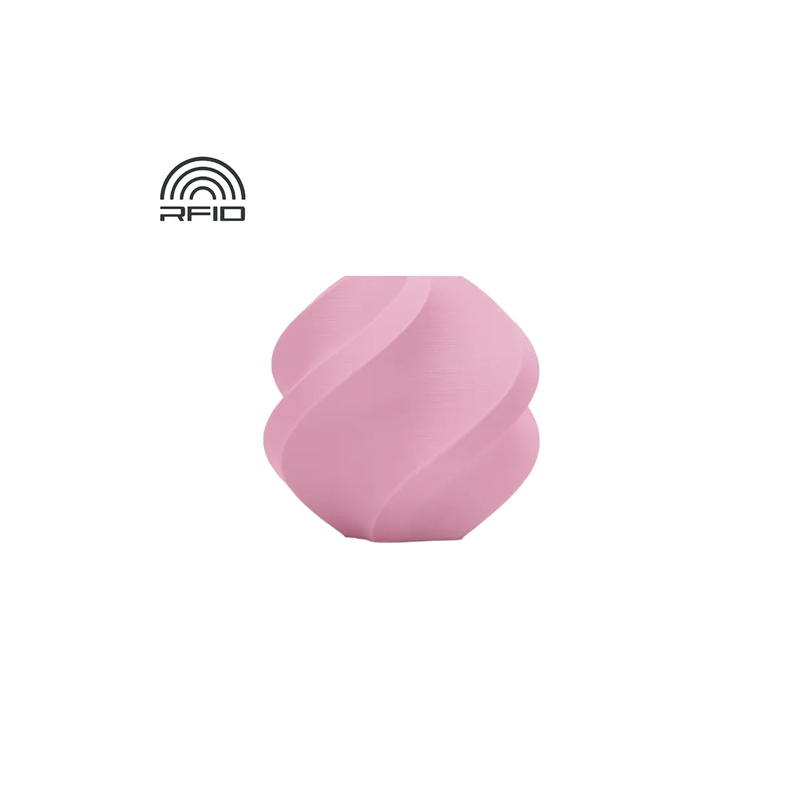 Filamentos Bambu Lab PLA Mate 1.75mm 1Kg Rosa Cerejeira - Sakura Pink (11201)