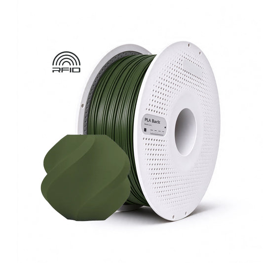 Filamentos Bambu Lab PLA Mate 1.75mm 1Kg  Verde Escuro - Dark Green (11501)