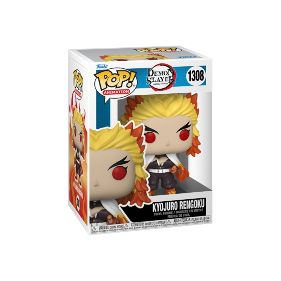 Funko POP! Animación: Demon Slayer Kimetsu no Yaiba - Kyojuro Rengoku - #1308