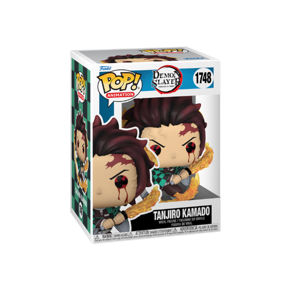 Funko POP! Animación: Demon Slayer Kimetsu no Yaiba - Tanjiro Kamado - #1748