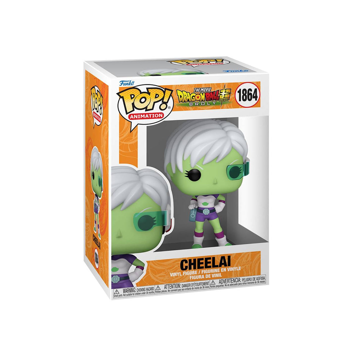 Funko Pop! Animation: The Movie DragonBall Super Broly - Cheelai - #1864