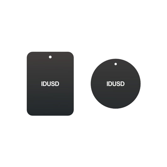 Placa de Metal Idusd para Suporte Magnético de Carro G16A - Preto