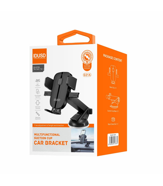 Suporte Idusd Ventosa G21A - Preto