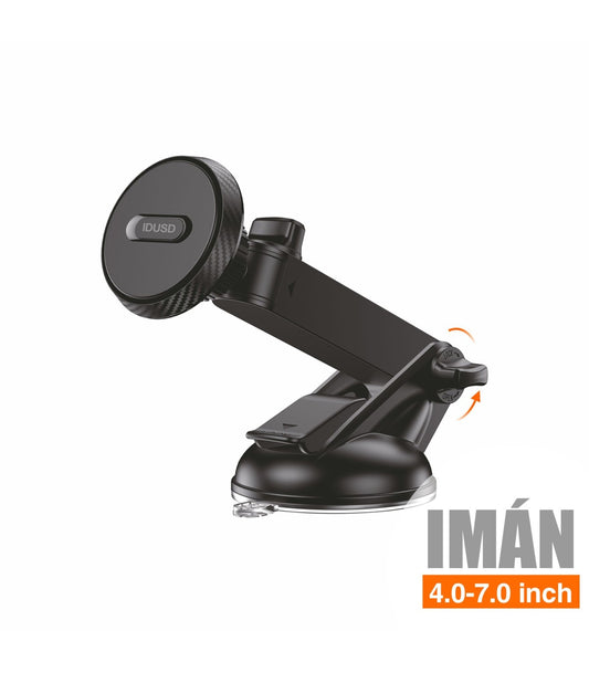 Suporte Idusd Ventosa Magnetico G23A - Preto