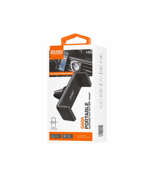 Suporte Idusd Para Arcondicionado de Mecanico G60A - Preto