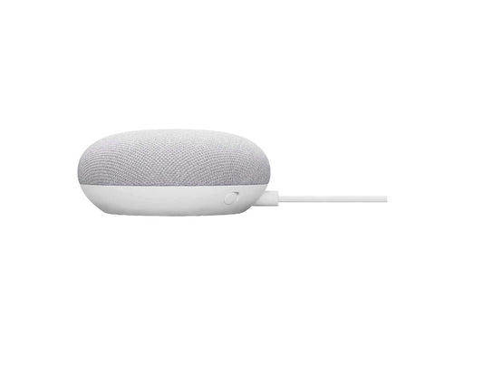 Coluna Portátil Nest Mini 2 c/ Assistente de Voz Inteligente Wi-Fi