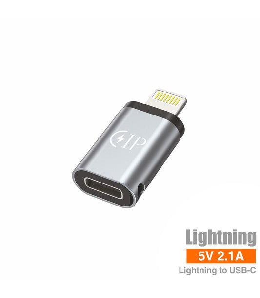 Adaptador Idusd Lightning para USB-C M/F Prata - K24B