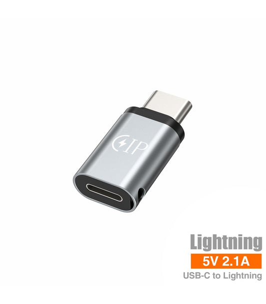 Adaptador Idusd USB-C para Lightning M/F Prata - K25B