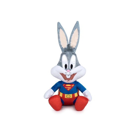 Looney Tunes WB 100Th Anniversary Superheroes:Bugs Bunny SuperMan 27cm - Play By Play