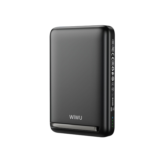 PowerBank Wiwu Magnetic PowerBank 15W 10000mAh Preto - Wi-P043