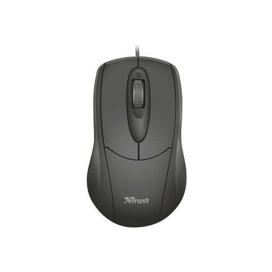 Rato Trust Ziva Optical Mouse 1200DPI Preto - 21947