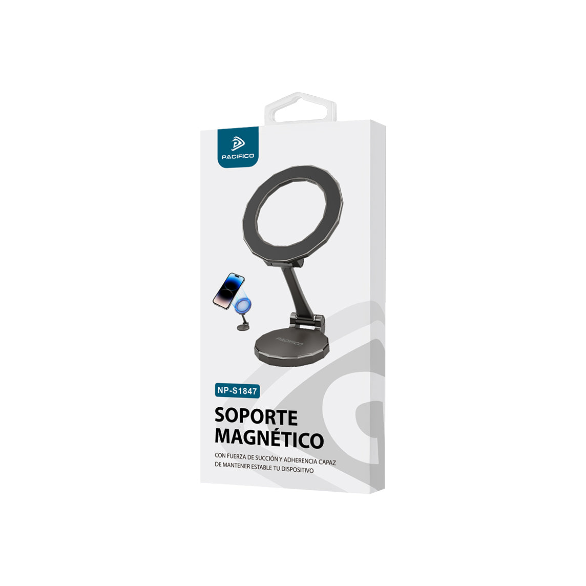 Soporte Pacífico MagSafe Adhesivo Negro - NP-S1847