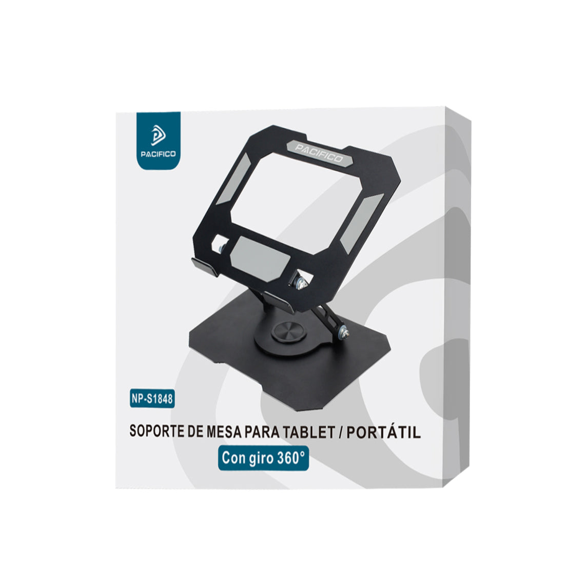 Soporte Pacífico Metalizado para Tablet o Portátiles NP-S1848