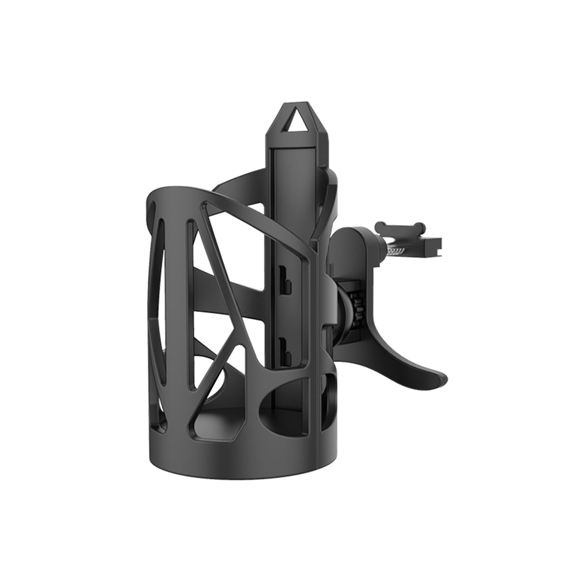 Soporte Pacífico Posavasos 2 en 1 Rejilla/Cabecero Negro - NP-S1482